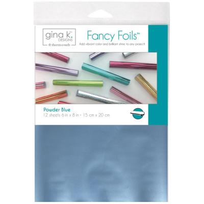 Gina K Designs Fancy Foil - Powder Blue - Matte Finish